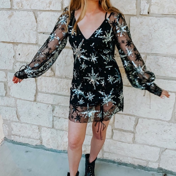 stardust mini dress for love and lemons